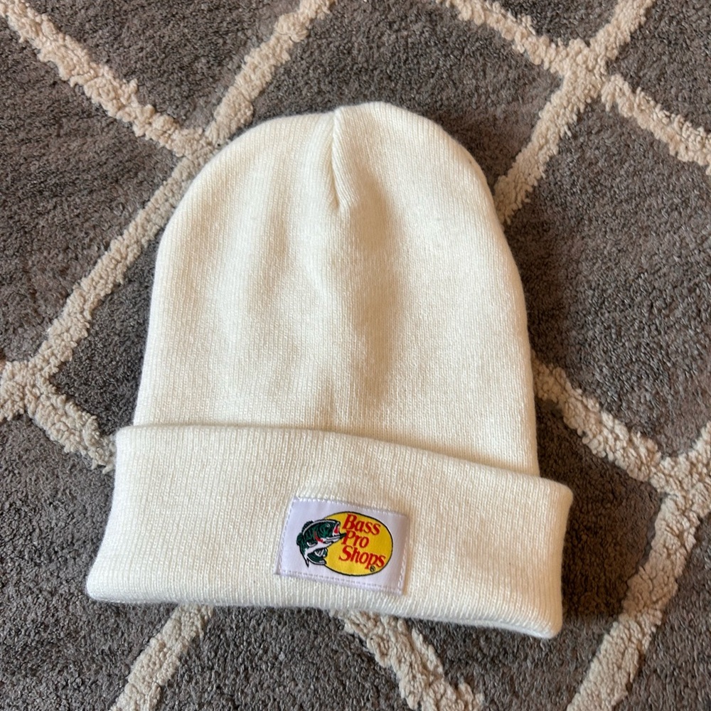 Bass Pro Shops Kids Cream Beanie